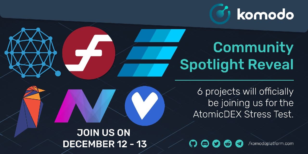 Thanks To Our Community Support Firo Will Be One Of Three Projects Given A Community Spotlight During The Atomic Dex Stress Test Headlines Signals Coinmarketcap